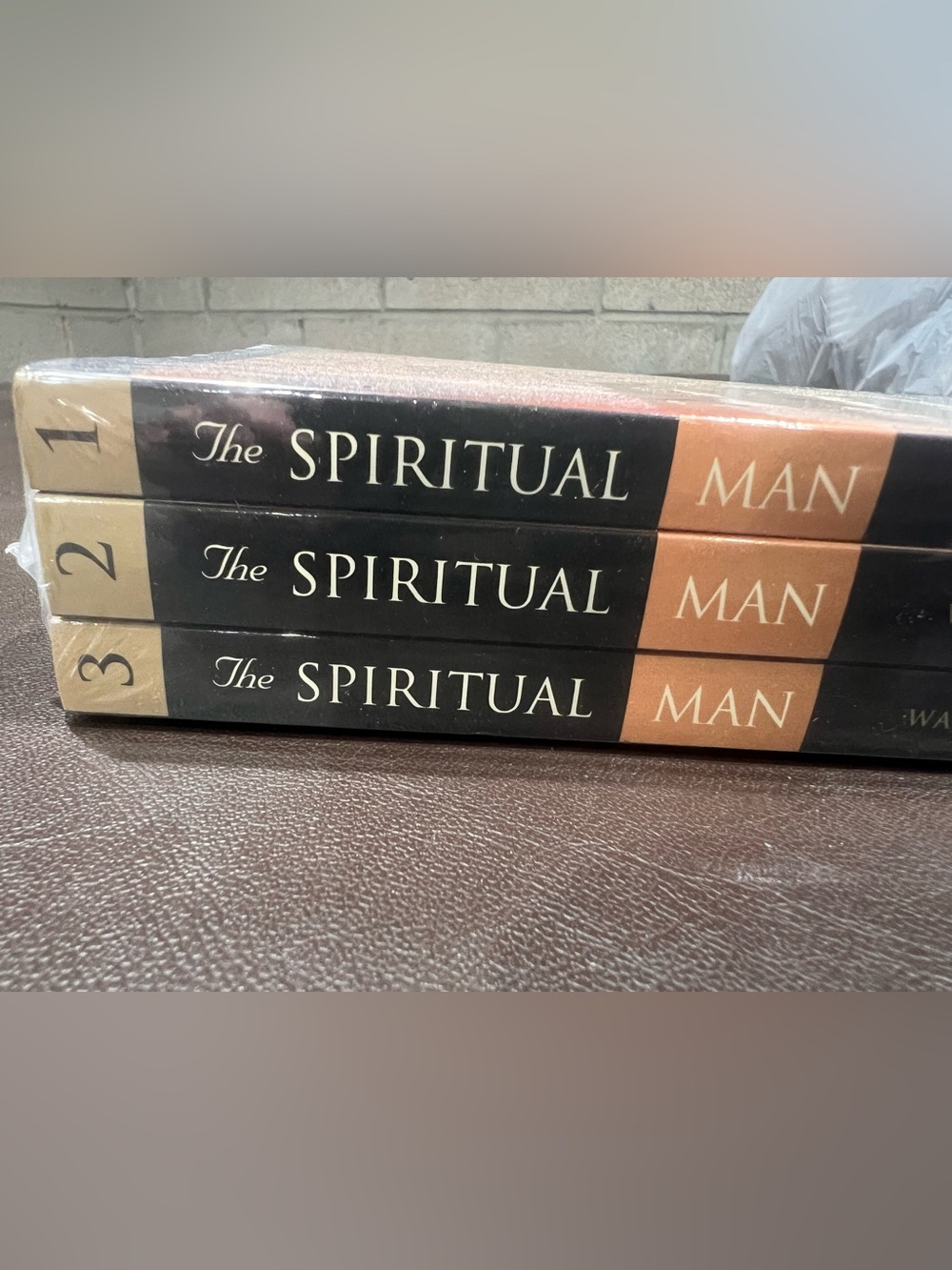 The Spiritual Man Volumes 1-3 - Black and Tan Slipcase Set